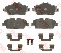 GDB1611_ 1131 00 !колодки дисковые п. BMW E87 1.6