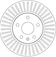 Диск торм. cruze astraj пер.15 (альт.)