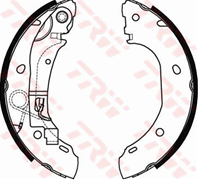 Барабанные тормозные колодки GS8472 от производителя TRW