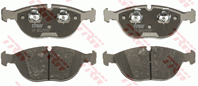 Gdb1285 колодки тормозные передние wva 21484 bmw mercedes trw