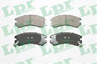 Колодки тормозные NISSAN SUNNY 1.6-1.8 86-91/SUZUKI SWIFT 1.3/1.6 89-01 передние
