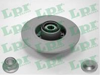 Brake disk with bearing