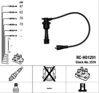 Провода зажигания (к-т) rc-hd1201