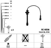 [4104] ngk провода высоковольтные ngk mitsubishi outlander/lancer 1.8-2.4 03- rc-me96 [4104]