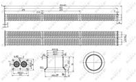 Exhaust gases radiator