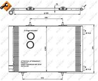 NRF 35779_радиатор кондиционера! Citroen C2/C3  P