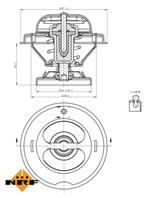 Nrf thermostat, k?hlmittel