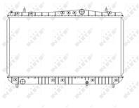 NRF 53384_радиатор системы охлаждения! Chevrolet Tacuma 1.6i 01&gt/1.8-2.0i 00-04