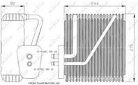 Радиатор конд. vw sharan 95-10/frd galaxy 95-06/se