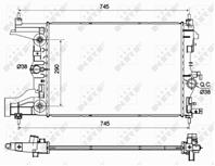 Радиатор OP Astra J  Chevr Cruze 1.6