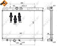 NRF 50440_радиатор системы охлаждения! Citroen C4