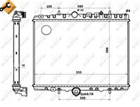 NRF 58352_радиатор системы охлаждения! МКПП Citro