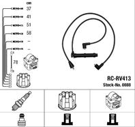 RC-RV413 (0888) ROVER 200 1.4i 95- к-т проводов