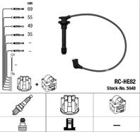 5048 / RC-HE82 Комплект проводов зажигания HONDA CR-V VI/VII/INTEGRA