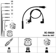 RC-RN620 (8487) RENAULT 19 1.2i 88- к-т проводов