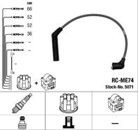 RC-ME74 (5071) MITSUBISHI Colt V 1.3i 92- к-т проводов