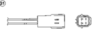 Oza629w6 кислородный датчик 0019