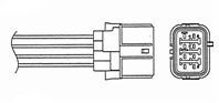 Кислородный датчик (zirconium) lza09-e1 0025