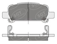 SP 341 PR тормозные колодки