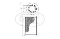 Фильтр воздушный SCT SW 3810 (1 шт)