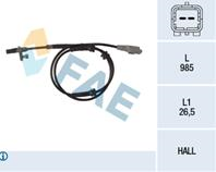 78118fae датчик abs! задний citroen berlingo/c4/picasso  peugeot 5008/partner 06&gt