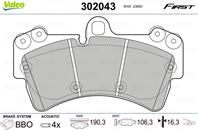 Колодки тормозные AUDI Q7/VOLKSWAGEN TOUAREG/PORSCHE CAYENNE 02> R18 передние