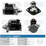 Стартер 12V 1,3KW Toyota Corolla (ZER), Avensis (T25) 1.6/1.8