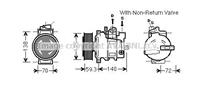 Компрессор кондиционера AUDI: A6 (4F2  C6) 2.4/2.4