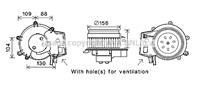 AVA MS8625_вентилятор отопителя! MB W203/CL203 00-07