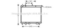 Citroen c2,c3 (1.4 hdi 02-) p 380*402*27 m.kl /- cn2189