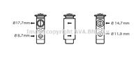 AVA OL1461_расширительный клапан!Opel Astra H 04&gt