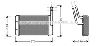 AVA FD6132_радиатор печки! Ford Transit 1.6-2.5D