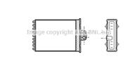 AVA OL6217_радиатор печки! с AC Opel Vectra all 9