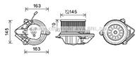 Вентилятор отопителя PEUGEOT