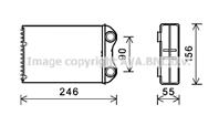 Радиатор отопителя MINI: MINI: (R50, R53) 1.4/COOPER/COOPER S/ONE/ONE D/S WORKS/WORKS 01-06, MINI: К