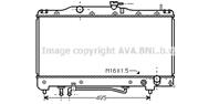 64802 радиатор toyota carina e 92-&gt97 2 0 ma +-c