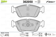 Колодки тормозные BMW E81/E87/E90 1.6-2.0 04- передние