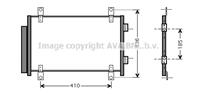 Lexus rx-330/rx400h 2003- (8354agngnhmv1b) обогрев. крепеж под дд sekurit 8354ag