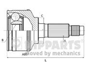 ШРУС  комплект (ABS) Mazda 6 (02-) 