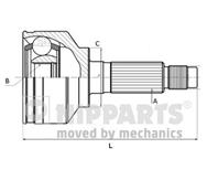 J2830300_Шрус наружный к-кт! KIA Carens/Clarus 1.8/2.0i 96&gt