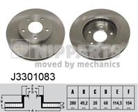 J3301083_диск тормозной передний! nissan maxima/p