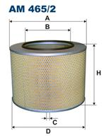 AM 465/2_фильтр воздушный! H317 D420 d254 MB Actros I/Actros II/Atego I/Axor I/