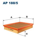 AP 188/5 фильтр воздушный! Saab 9-3 1.8i Turbo 16V 10.03&gt
