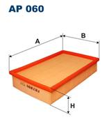AP 060 фильтр воздушный!Seat Cordoba/Toledo/Ibiza 1.6i-2.0i &lt99 Skoda Felicia 1.6i/1.8i/2.0i 94-01