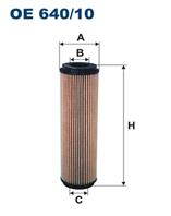 OE 640/10_фильтр масляный! MB W204/W212 1.8 07&gt