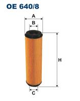 OE 640/8 фильтрующий элемент масла! MB W203/W211 1.8-2.0 02&gt
