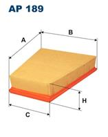 AP 189 фильтр воздушный! Skoda Fabia 1.0-1.4 00&gt