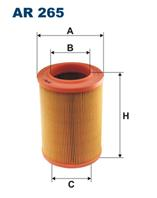 [AR265] Filtron Фильтр воздушный