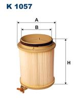 [K1057] FILTRON Фильтр салонный