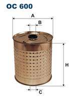 OC 600_фильтр масляный! MB W115 2.0-3.0D 68-77